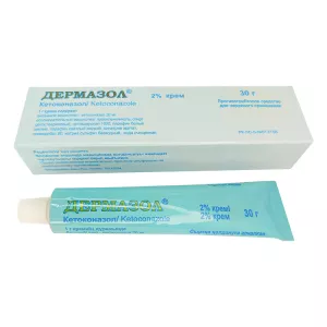 Дермазол 2% крем 30г туба