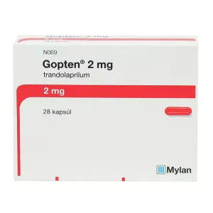Гоптен (Трандолаприл) капс. 2мг №28