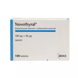 Новотирал (аналог Тиреотома) 100+20мкг №100