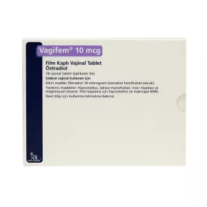 Вагифем (эстрадиол) 10мкг ваг. таб. №15 с аппликатором