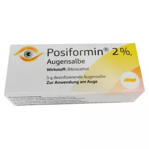 Посиформин Австрия (Posiformin) :: Биброкатол аналог ::  2% мазь глазная 5г