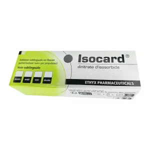 Изокет спрей полный аналог Изокард :: Isocard Франция 1,25мг/доза 150 доз!!! 20мл