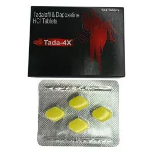 Тадалафил + Дапоксетин (Tada-4x) 10+30мг таблетки №4