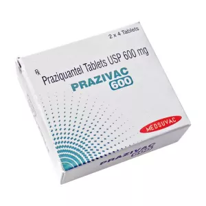 Празиквантел Бильтрицид (Prazivac \\ Zerquan, аналог Дистоцид, Цистицид) табл. 600мг №8