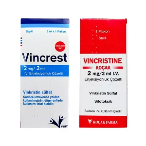 Винкристин 2мг/2мл флакон 2мл