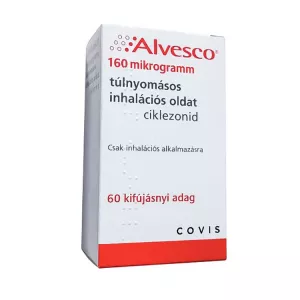 Альвеско аэрозоль Циклесонид 160мкг/распыление 5мл (60 доз)