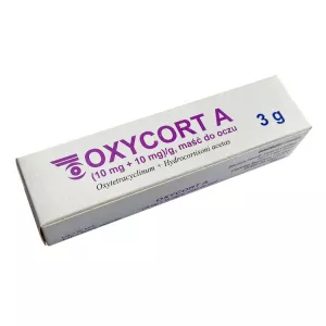 Оксикорт А мазь глазная 3г