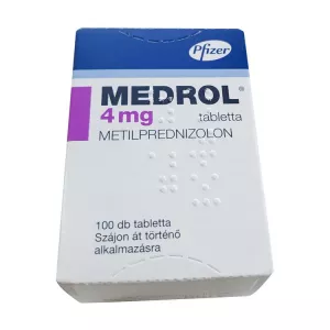 Медрол ЕВРОПА 4 мг таблетки №100!!!