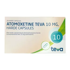 Атомоксетин 10 мг Европа :: Аналог Когниттера :: Teva капс. №28