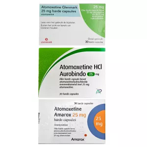 Атомоксетин 25 мг Европа :: Аналог Когниттера :: Glenmark / Aurobindo /Amarox капс. №30