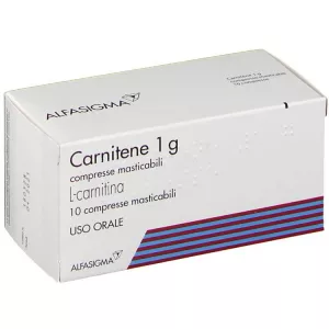 Карнитен таблетки жевательные 1г №10