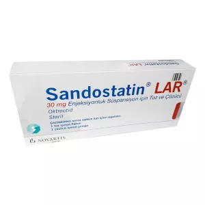Сандостатин Лар 30 мг (Октреотид 30 мг) микросферы для приг. сусп. для в/м введ.