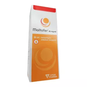 Мальтофер капли для детей 50мг/мл 30мл