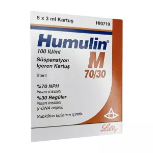 Хумулин М3 инсулин (Humulin-M) 100 МЕ/мл сусп. для ин. 3мл 5шт