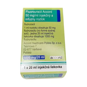 5-Фторурацил ЕВРОПА концентрат для инъекц. раствора 1г : 50мг/мл 20мл №1