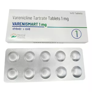 Чампикс (Варениклин) аналог таблетки Varenismart 1мг №10