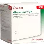 Беринерт фл. лиофилизат 500ЕД