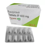 Фавипиравир (Feravir-400) 400!мг :: Арепливир аналог :: табл. №10