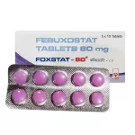 Фебуксостат (Foxstat) :: Азурикс аналог :: 80мг табл. №30